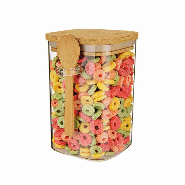 Pote-Quadrado-Vdr-Slim-Com-Tampa-1-1L-E-Colher-De-Bambu-Euro-Home-2590204-1