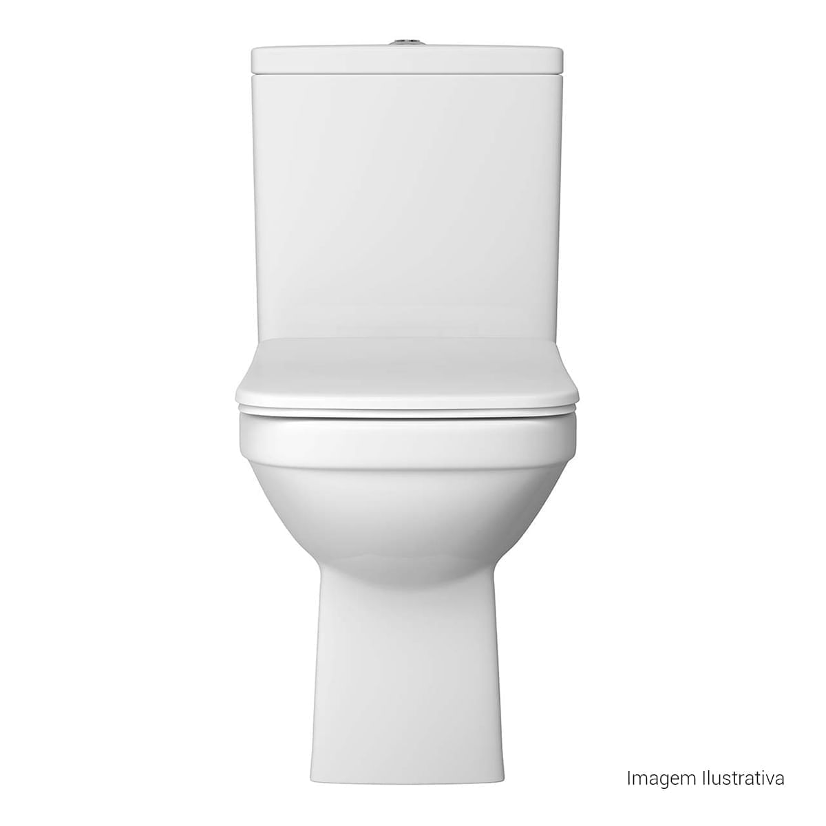 Vaso Sanitário para Caixa Acoplada Quadra Branco Deca