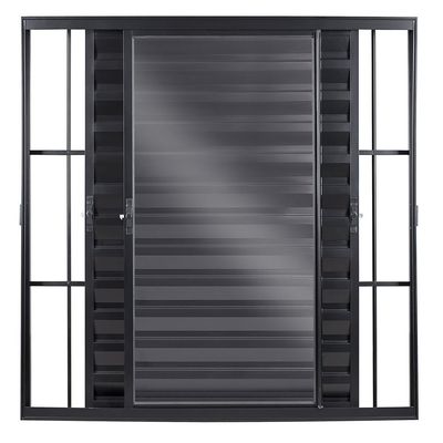 Veneziana-3-Folhas-Moveis-Com-Grade-Vidro-Liso-120X120-Preto-Fortsul-Esquadrisul-2596350-1