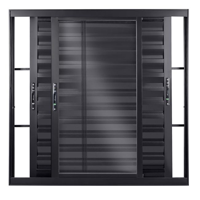 Veneziana-3-Folhas-Moveis-Com-Grade-Vidro-Liso-120X120-Preto-Topsul-Esquadrisul-2596679-1