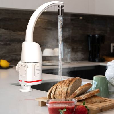 Torneira Eletrônica Prima Touch 127V 5500W Branco Zagonel | Telhanorte