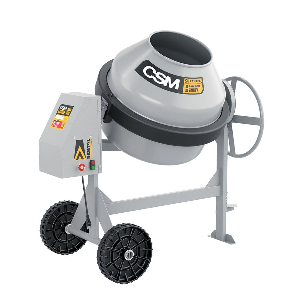 Betoneira 200L Rental Mono 220V Csm
