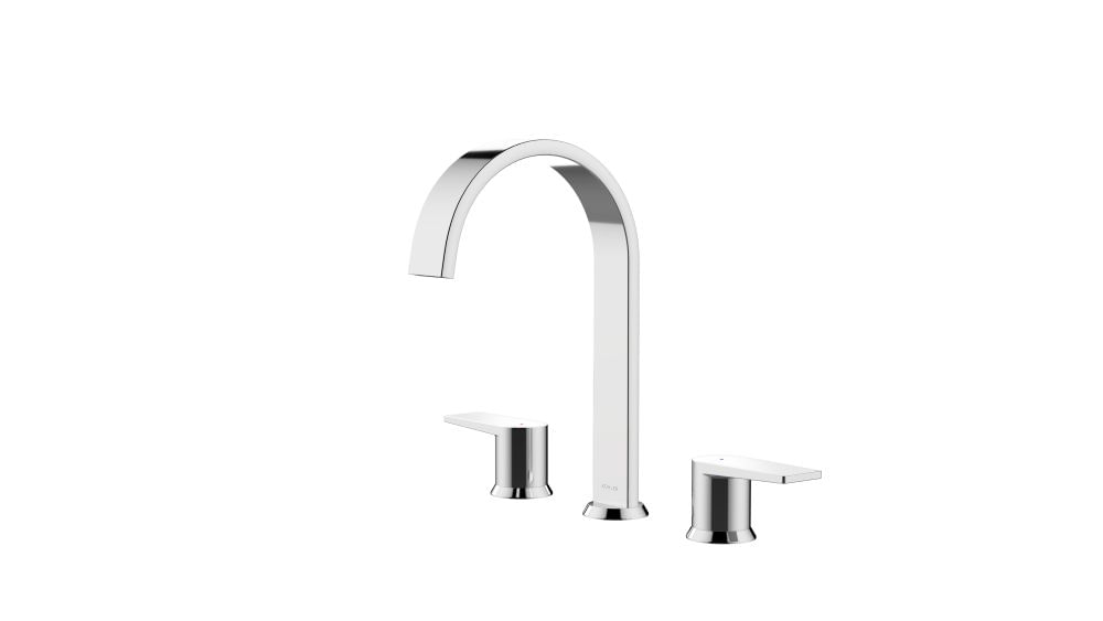 Misturador De Mesa Bica Alta Para Lavatorio Leaf Curv Kohler