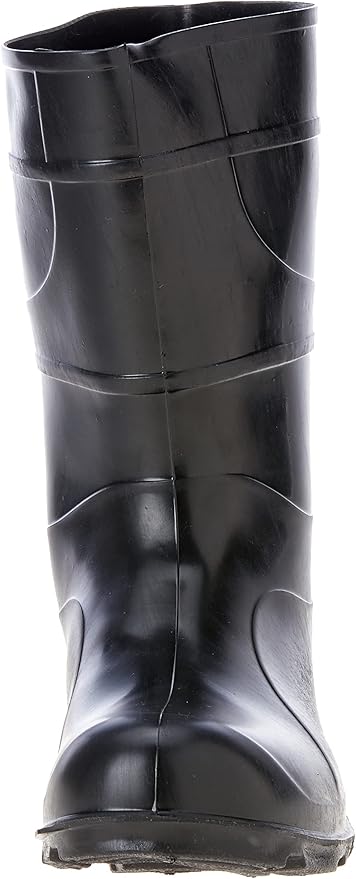 Bota PVC Cano Médio Preto Tamanho 36 Fixtil