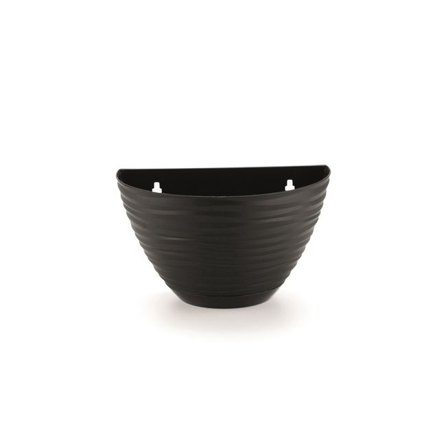 Floreira-De-Parede-1-5-Litros-Preto-Com-Prato-Dunas-2603985