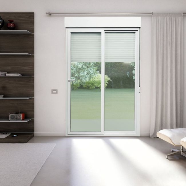 Porta-Correr-Integrada-Pvc-2-Folhas-Moveis-230-X-200-Vidro-Liso-Temperado-Com-Cremona-Brimak-2605716-1