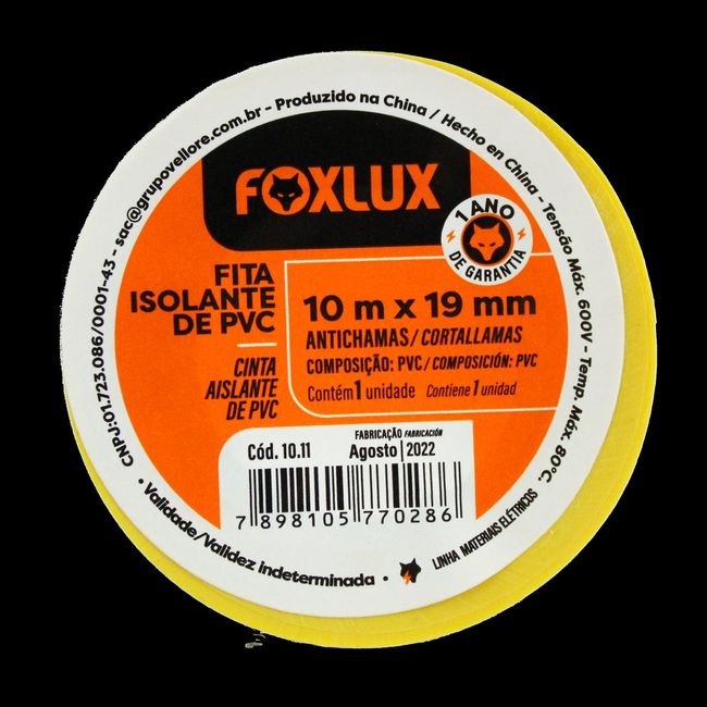 Fita-Isolante-10M-Amarela-Foxlux-1794167-1