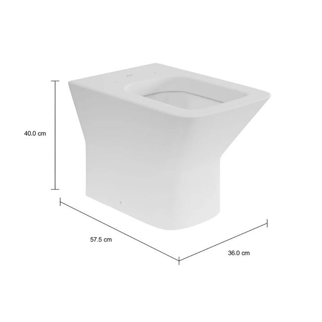 Vaso Sanitário Convencional Living Branco Deca