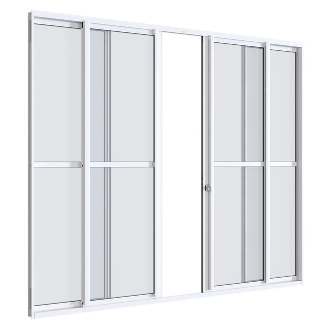 Porta-De-Correr-Alum-Br-4-Folhas-216X200X6-6-Alumislim-Sszk-2428946-1