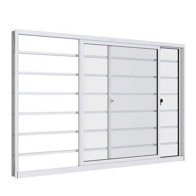 Janela-De-Correr-Alum-Br-2-Folhas-Grade-100X120X6-54-Alumislim-Sszk-2428849-1