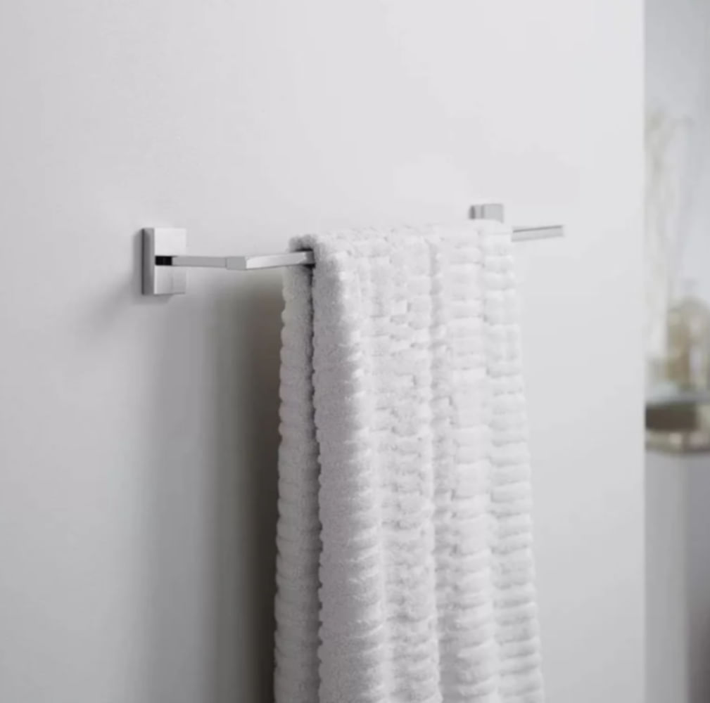 Porta Toalha Barra Square 45cm Cromado Kohler