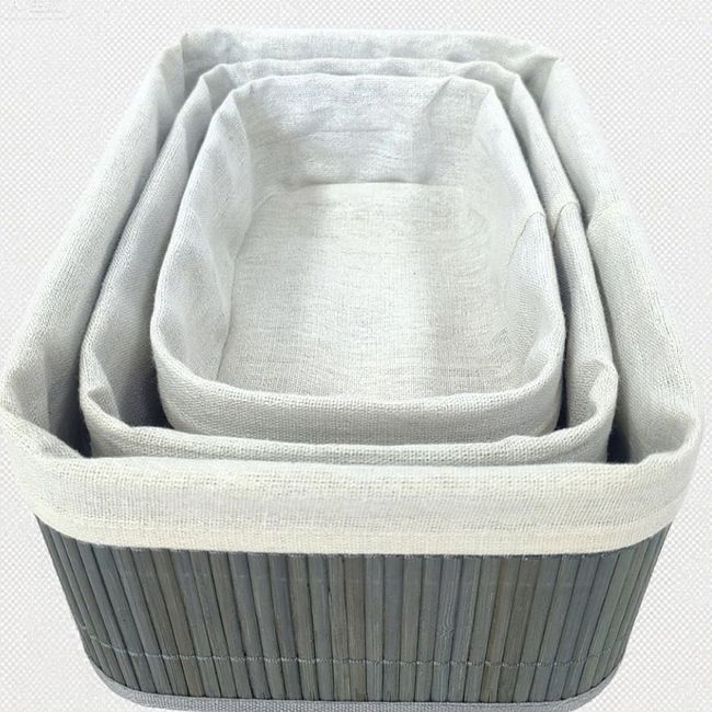 Conjunto-3-Cestos-De-Bambu-Com-Forro-Em-Tecido-Cinza-Retangular-Coisas-E-Coisinhas-2598345-1