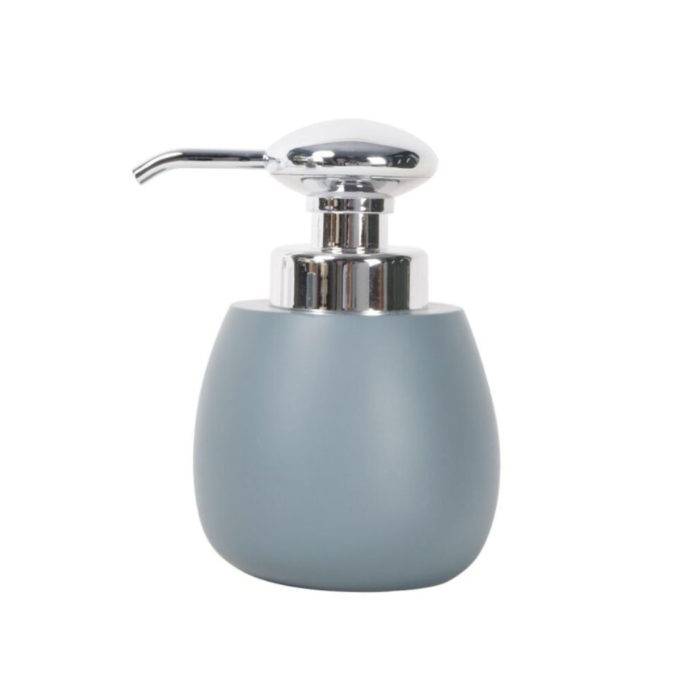 Porta Sabonete Líquido Cinza Organic Curvy Coisas e Coisinhas
