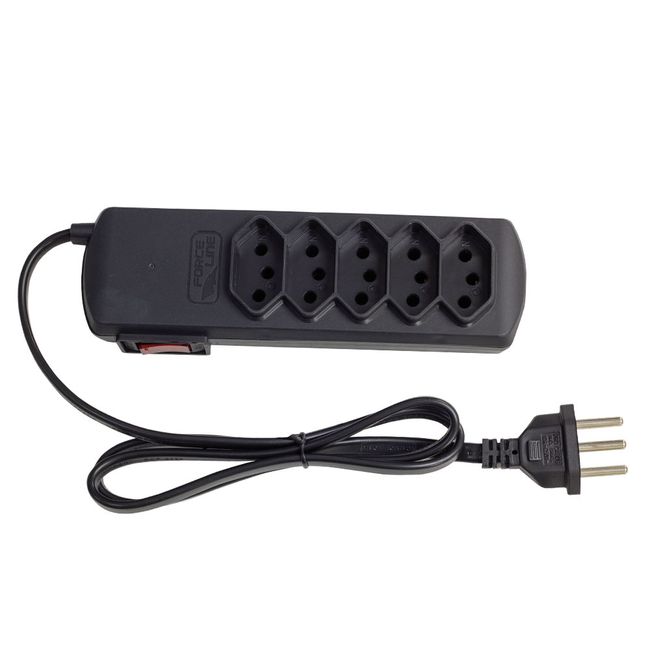 Filtro-De-Linha-Preto-Slim-5-Tomadas-0-8-Metros-Bivolt-10A-Forceline-2612844-1