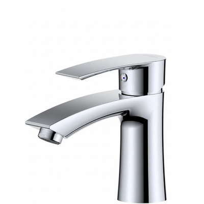 Monocomando Lavatorio Banheiro Bica Baixa Cromado Linha Round Alterna