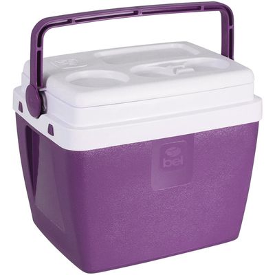 Caixa Térmica Cooler 12 Litros Bel Nordeste Cor Açaí | Portátil