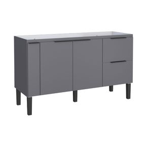 Gabinete de cozinha Veneza para pia 180cm branco Bonatto em promoção!