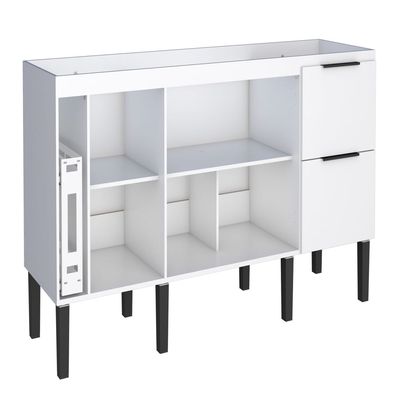 水晶Bigサイズ天使♡No.1745 Gabinete Cozinha Cisne 174cm Branco Cozimax