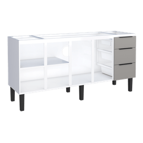 Telhanorte | Gabinete Aco Jupiter 192Cm Cinza Cozimax