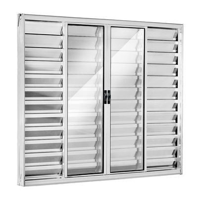 Janela-Veneziana-de-Correr-Central-de-Aluminio-6-Folhas-Moveis-Fortsul-Esquadrisul-Alt--100cm-X-C