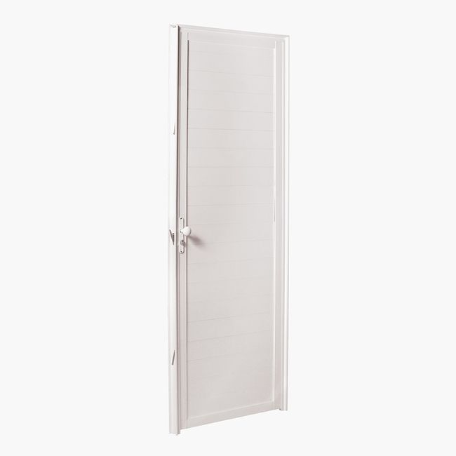 Porta-Lambril-Esquerda-com-Fechadura-de-Aluminio-Fortsul-Plus-Esquadrisul-Alt--210cm-X-Comp--80-c