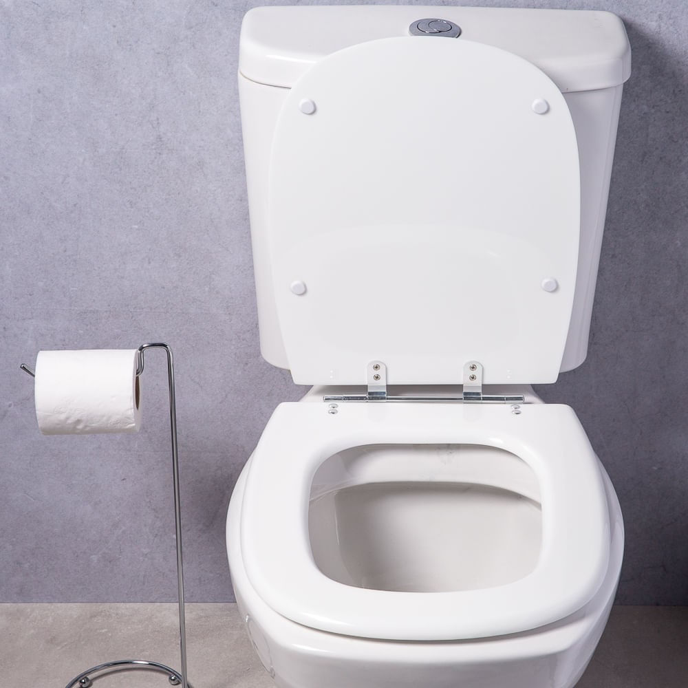 Assento Sanitário Modelo Sabatini Poliéster Branco Alterna