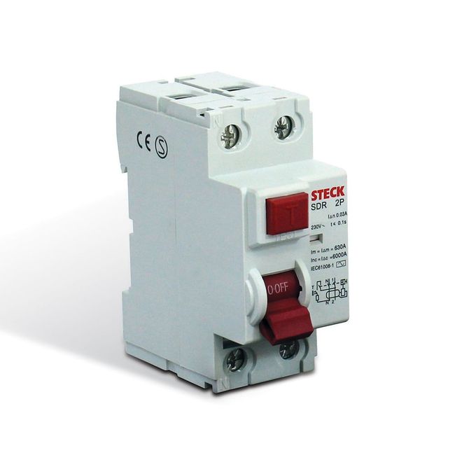 Idr Interruptor Diferencial 25a 2p 30ma Steck