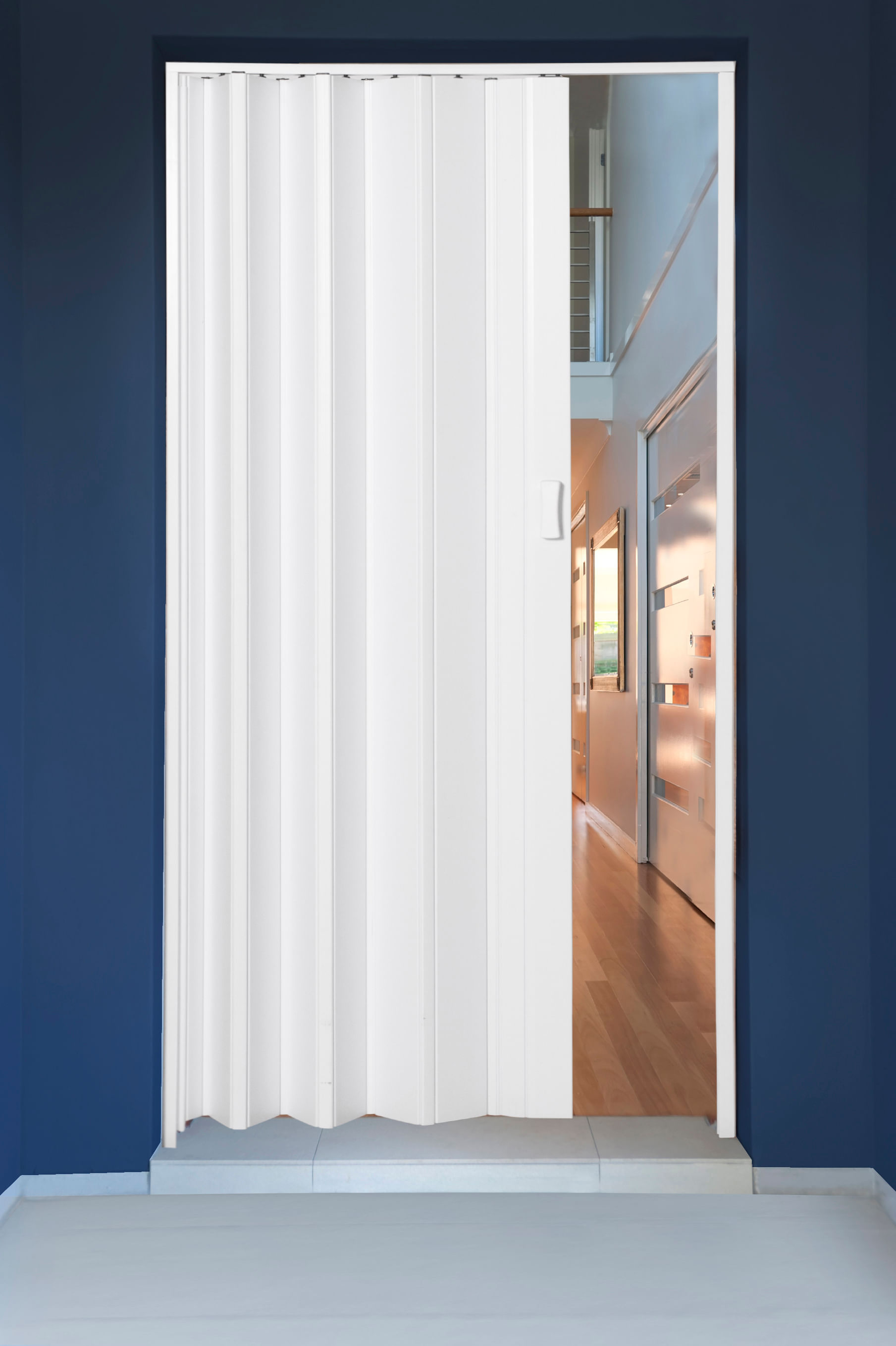 Porta Sanfonada 84Cm Branca Duda