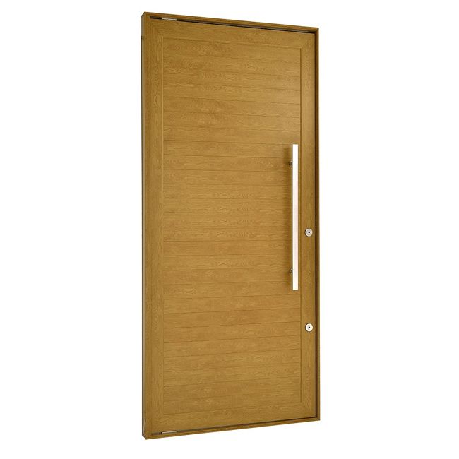 Porta-Pivotante-Esquerda-com-Puxador-de-Aluminio-Topsul-Esquadrisul-Alt--220cm-X-Comp--100-cm-Car