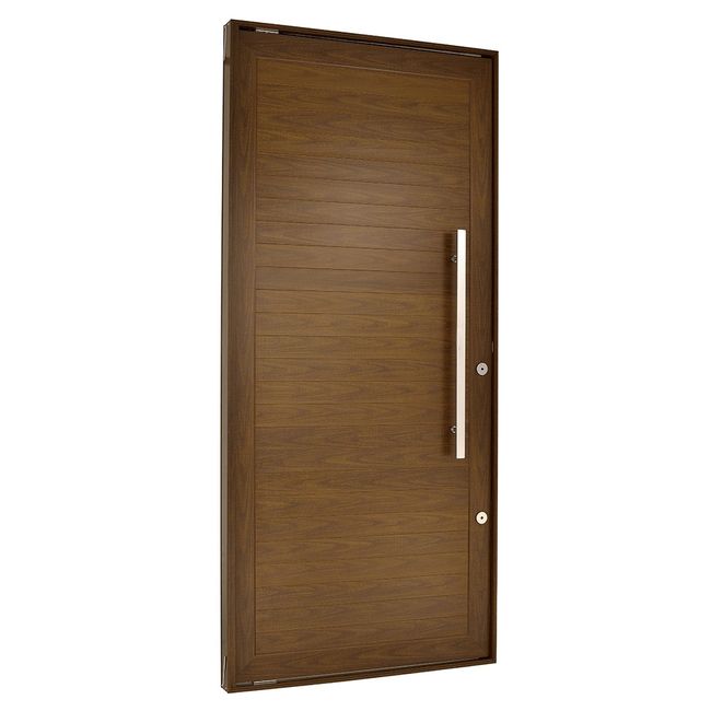 Porta-Pivotante-Esquerda-com-Puxador-de-Aluminio-Topsul-Esquadrisul-Alt--220cm-X-Comp--100-cm-Cer