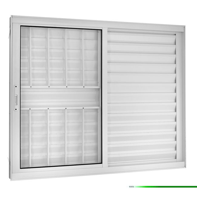 Janela-Veneziana-de-Correr-com-Grade-de-Aluminio-3-Folhas-Topsul-Esquadrisul-Alt--120cm-X-Comp--1
