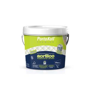 Rejunte Acrílico Cinza Platinado 1kg Portokoll