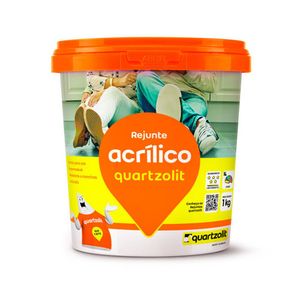 Rejunte Acrílico Cinza Platina 1KG Quartzolit