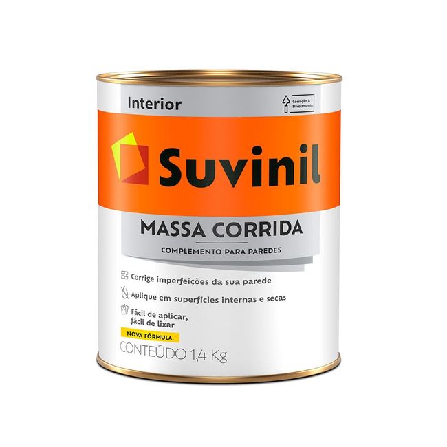 Massa Corrida Branca 900ml Suvinil