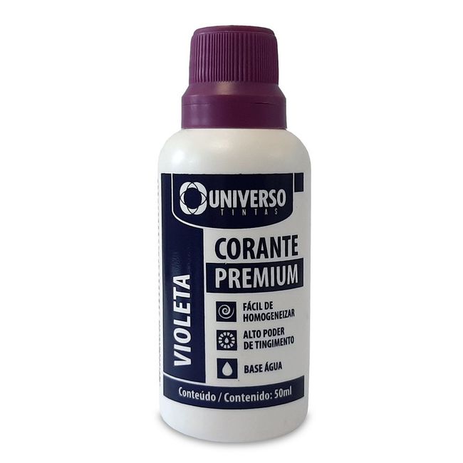 Corante Líquido Violeta 50ml Universo Tintas