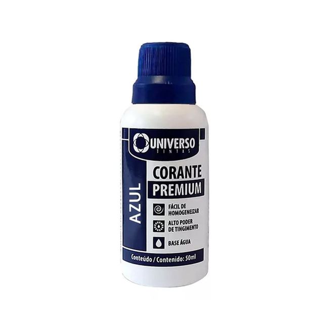 Corante Líquido Azul 50ml Universo