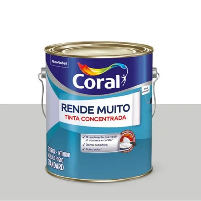 Tinta-Acrilica-Standard-Concentrada-Acabamento-Fosco-Rende-Muito-Cinza-Alpino-Interior-E-Exterior