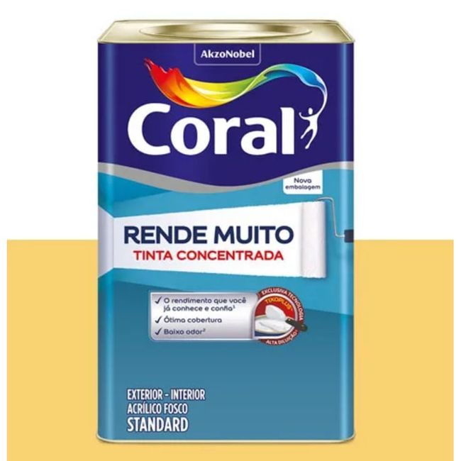Tinta-Acrilica-Standard-Concentrada-Acabamento-Fosco-Rende-Muito-Sino-Interior-E-Exterior-16l-Cor