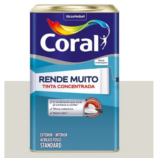 Tinta-Acrilica-Standard-Concentrada-Acabamento-Fosco-Rende-Muito-Branco-Gelo-Interior-E-Exterior-