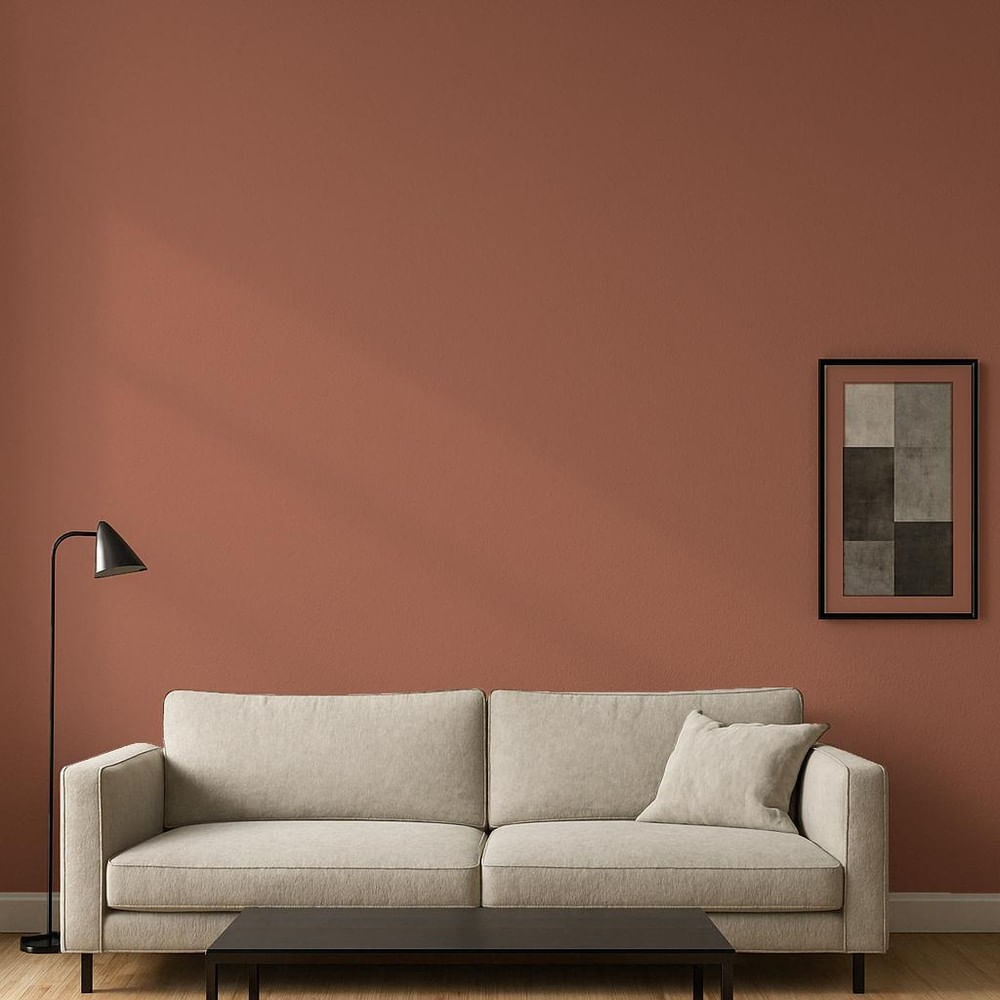 Tinta Acrílica Standard Concentrada Acabamento Fosco Rende Muito Pote De Argila Interior E Exterior 16 Litros Coral