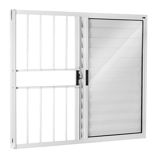 Janela-Veneziana-de-Correr-Lado-de-Abertura-Direito-de-Aluminio-3-Folhas-com-grade-Ecosul-Esquadr