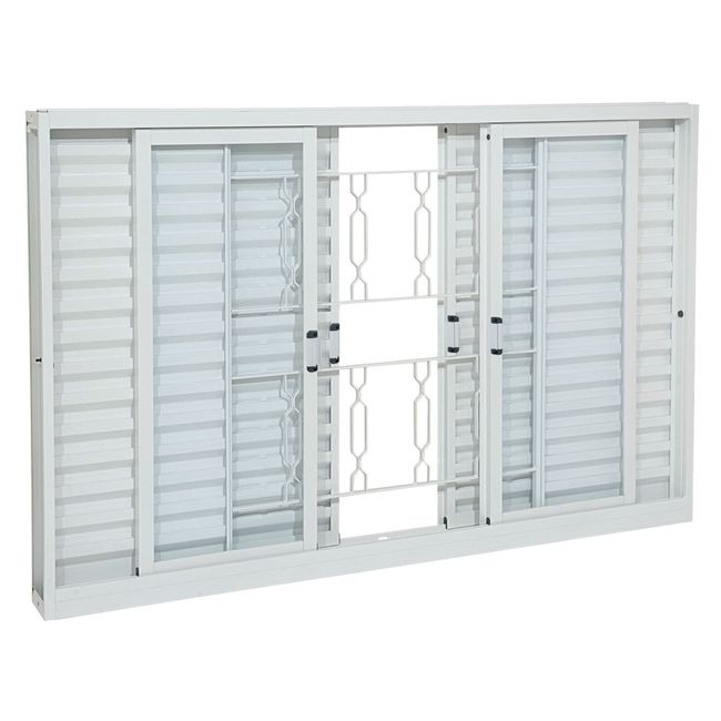 Janela-veneziana-6-folhas-Pratika-100x120x12cm-com-grade-elo-Sasazaki-826529