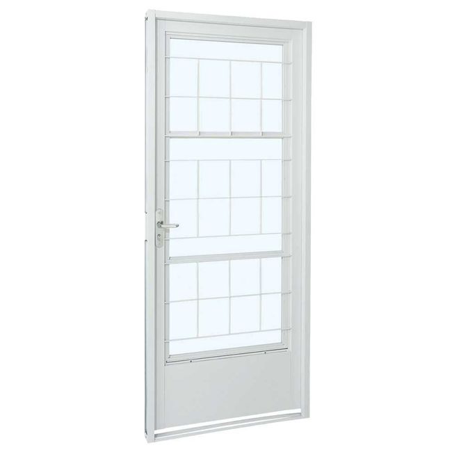 Porta-postigo-D-Pratika-217x87x8cm-com-grade-quadrada-branca-Sasazaki