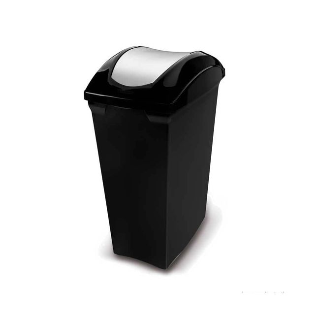 Lixeira-de-polipropileno-basculante-Slim-15-litros-Sanremo