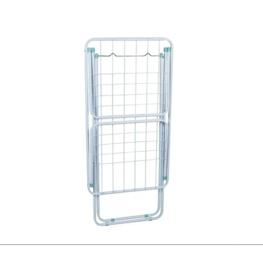 Varal de Chão Secalux Pégasus com Abas de Alumínio Prata