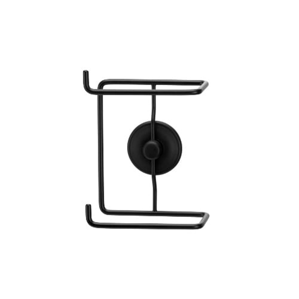 Porta Papel Higiênico Duplo com Dupla Face 3M Black