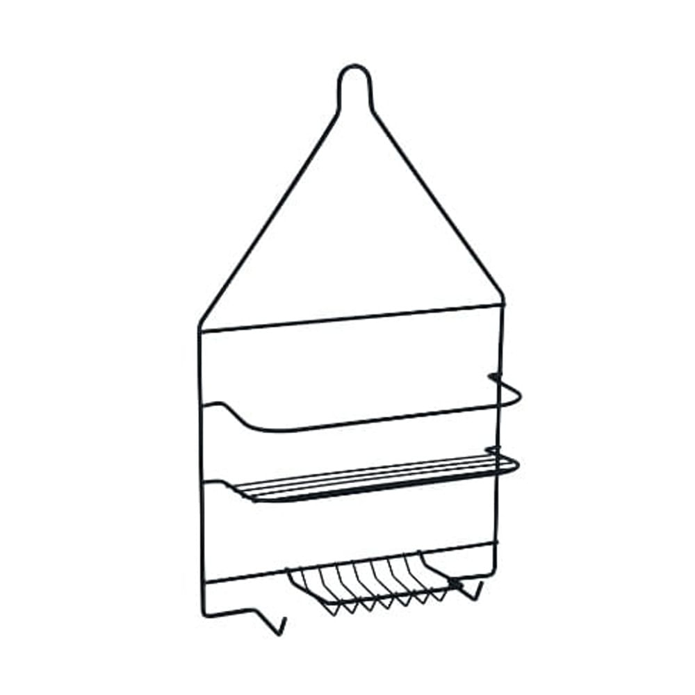 Porta Shampoo E Sabonete Master Black