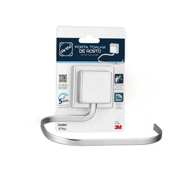 Porta-Toalha-Rosto-Piatina-Cromo-Fosco-Com-Dupla-Face-3M-2376504