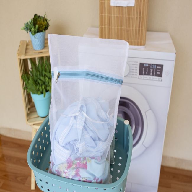 Saco-Para-Lavar-Roupas-Com-Ziper-Medio-Branco-Secalux-1497090-1