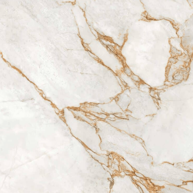 Porcelanato Esmaltado Polido Marmo Gold 90x90cm 2,4m² Incesa -2-